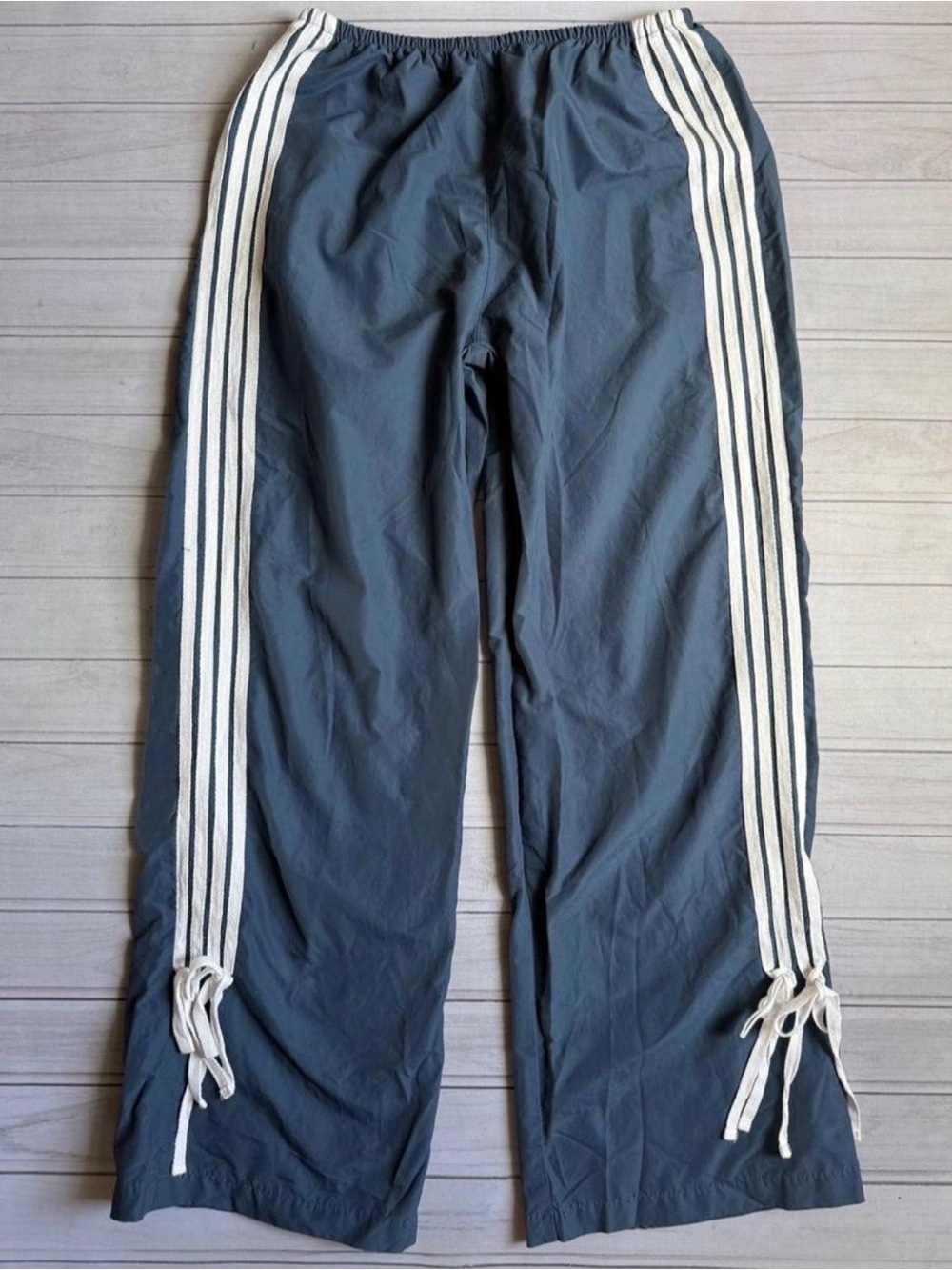 Navy Track Pants with Bows